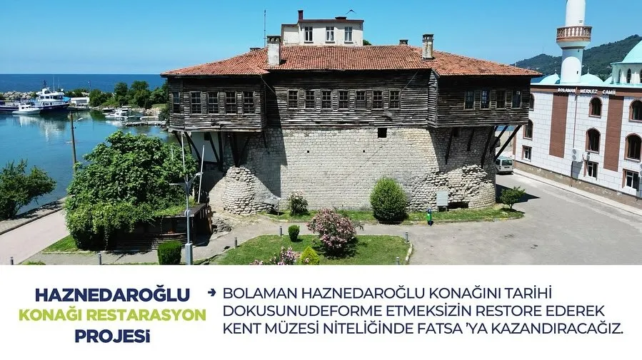  Hazinedaroğlu Konağı kent müzesi oluyor!