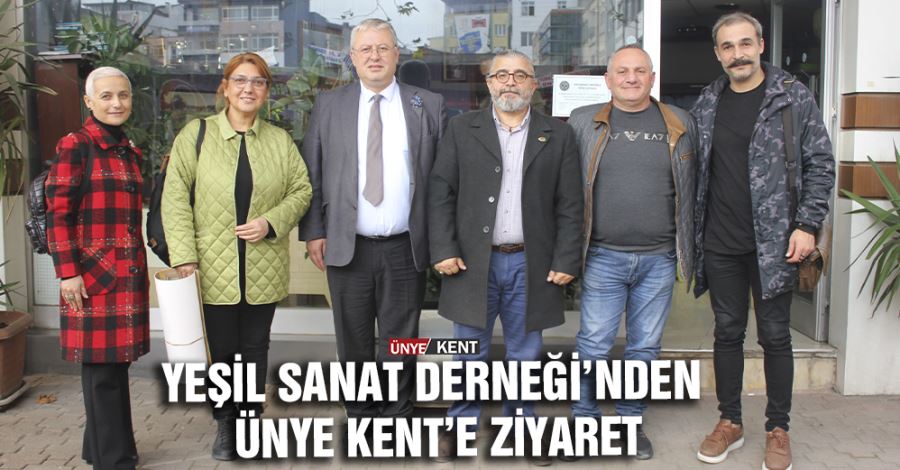   Yeşil Sanat Derneği’nden Ünye Kent’e ziyaret