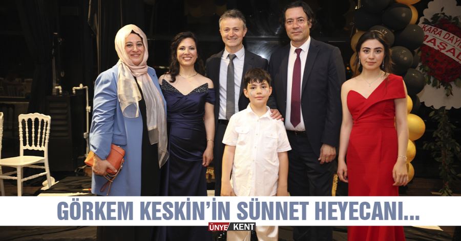 Görkem Keskin’in sünnet heyecanı...
