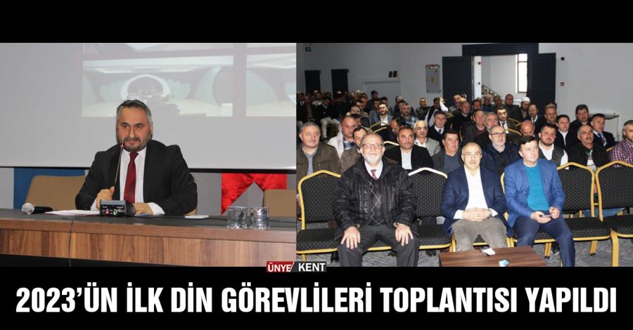   2023’ün ilk Din Görevlileri Toplantısı yapıldı