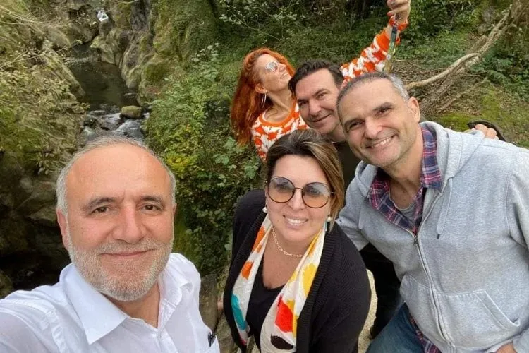 Ünlü spikerler Çamaş Kanyonunda…