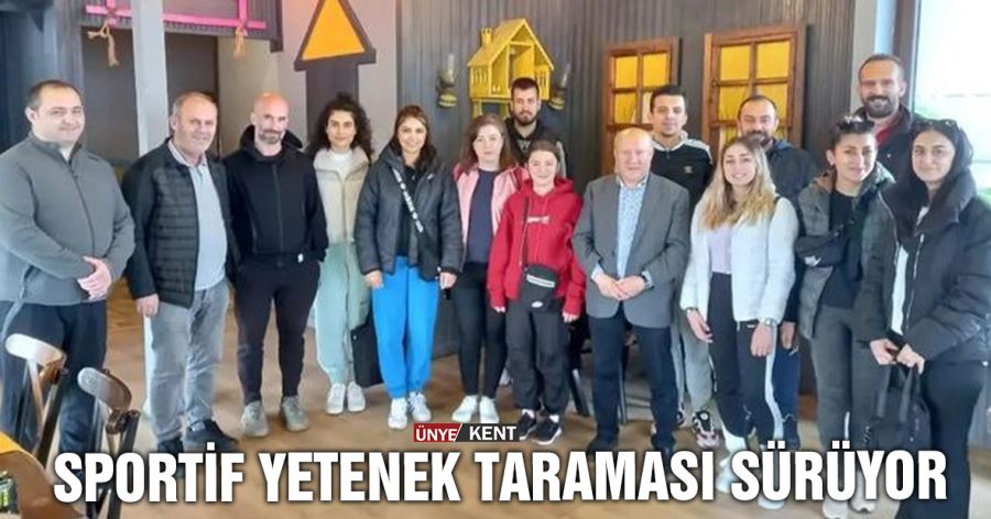   Sportif yetenek taraması sürüyor