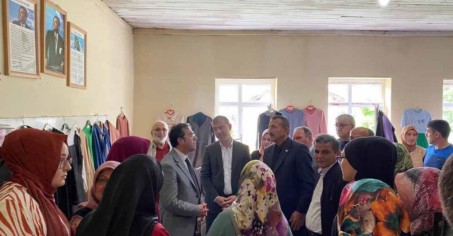 Terme HEM Kursiyerleri Yıl Sonu Sergisi Açtı