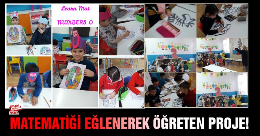 Matematiği eğlenerek öğreten proje!