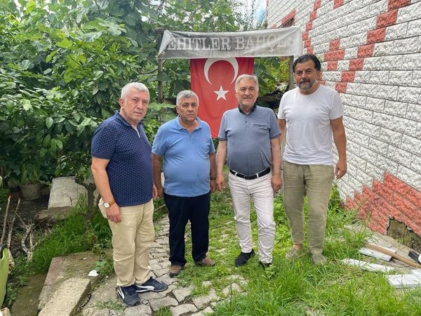   Kaynak, şehitler bahçesinde…
