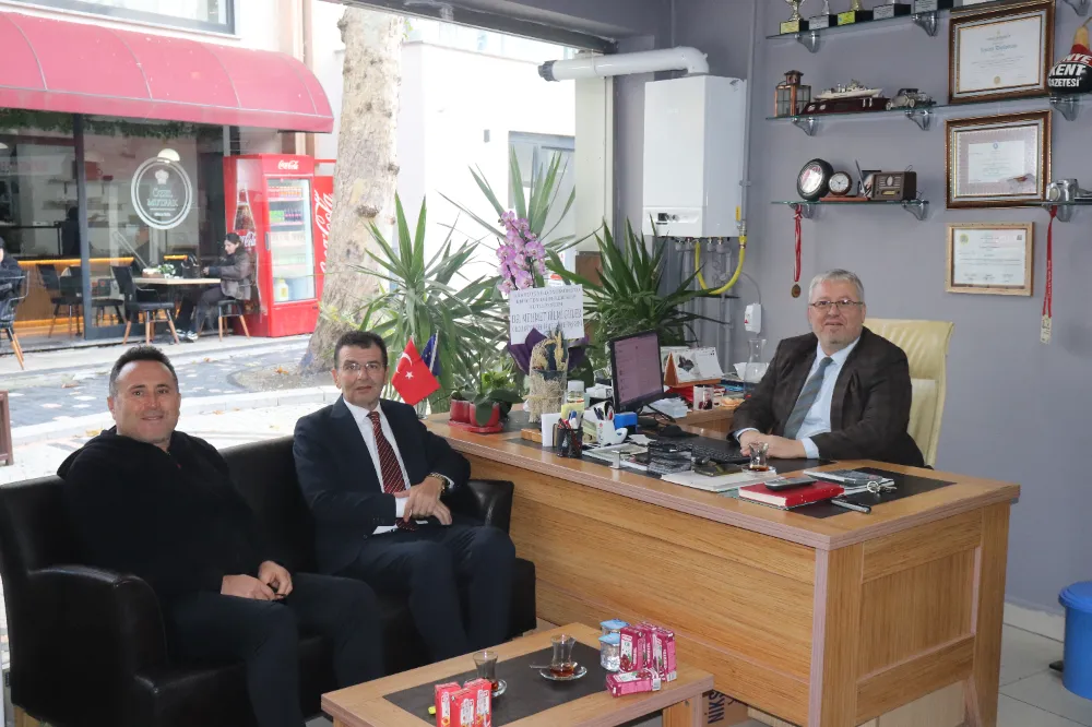 Kemal Çöp ve Özel Kalem Hamarat’tan 16. yıl ziyareti
