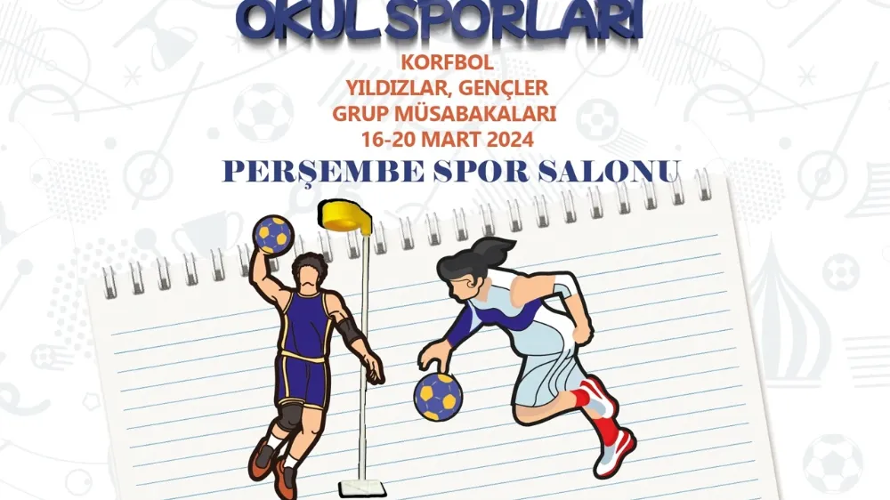 Korfbol grup müsabakaları başlıyor