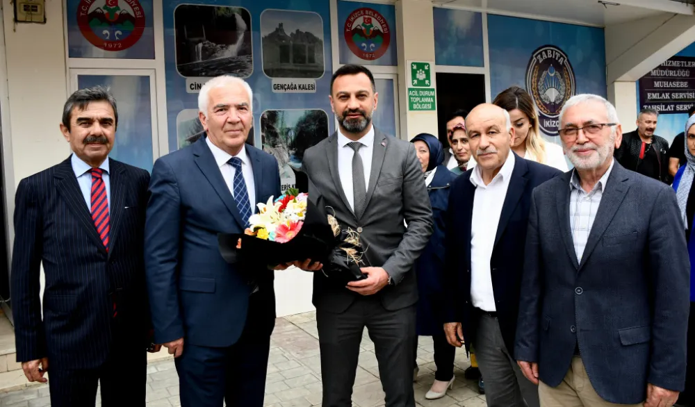 AK Parti İl Teşkilatı’ndan Başkan Osman Kaygı’ya ziyaret…
