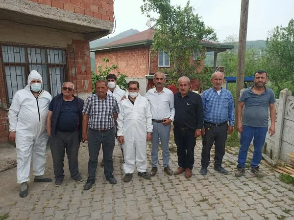 Mahallelerde oluşturulan timler, Kahverengi Kokarcayla mücadele için sahada