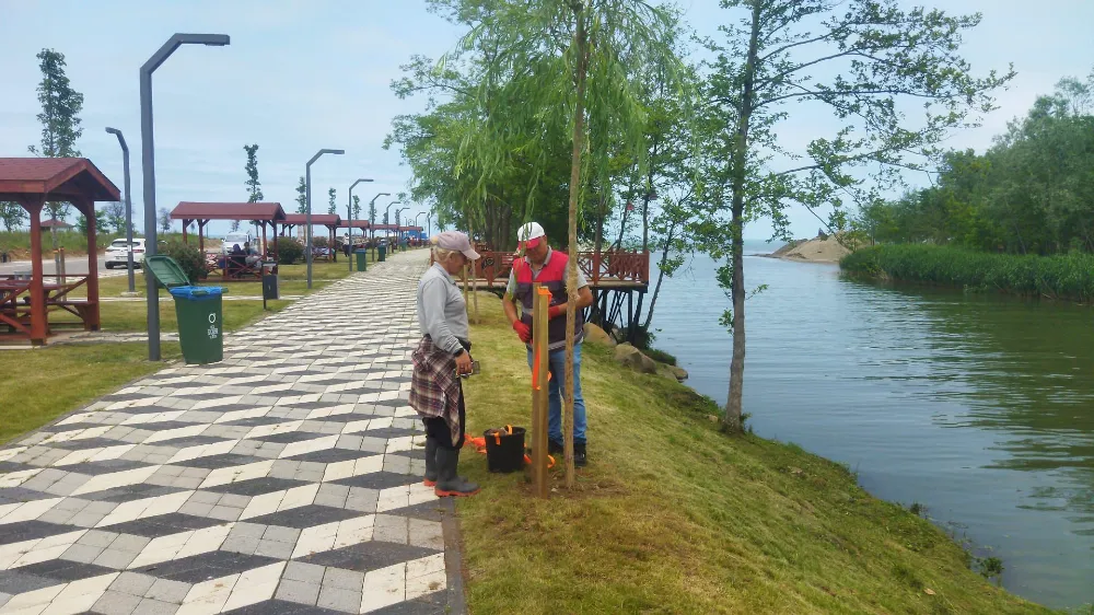 Turnasuyu Kordon Park’ta yeşil seferberlik 