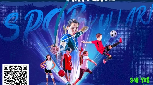 3-18 Yaş arası için ücretsiz spor… 