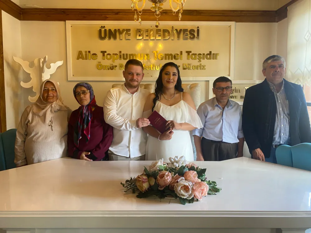 Fatma ve Erkan mutluluğa “evet” dedi