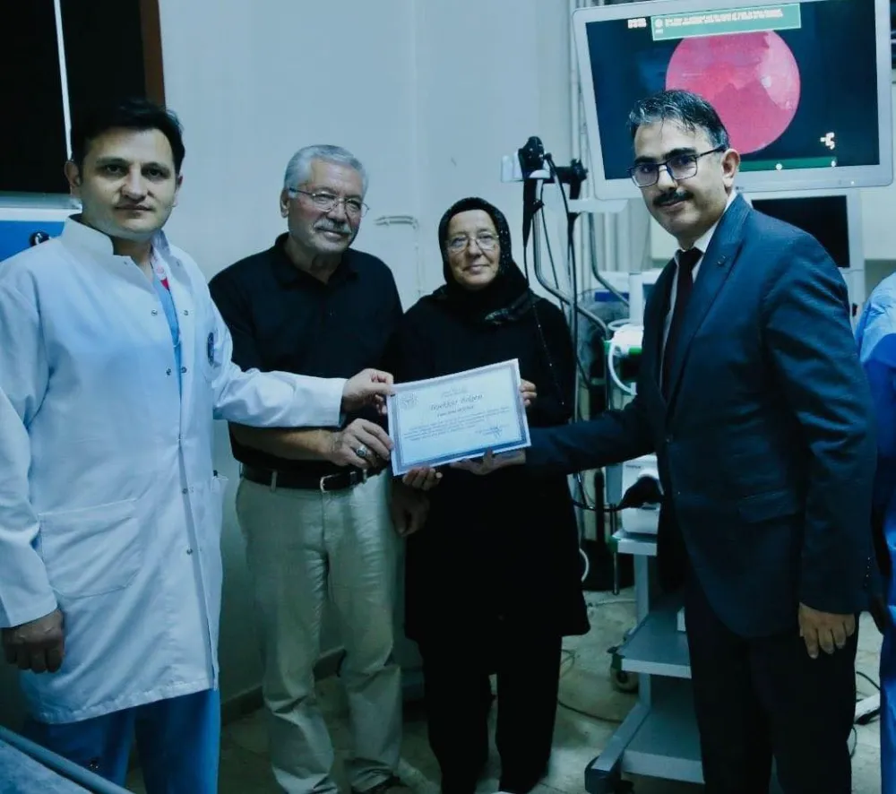 Ordulu aileden hastaneye 1 Milyon Liralık bağış