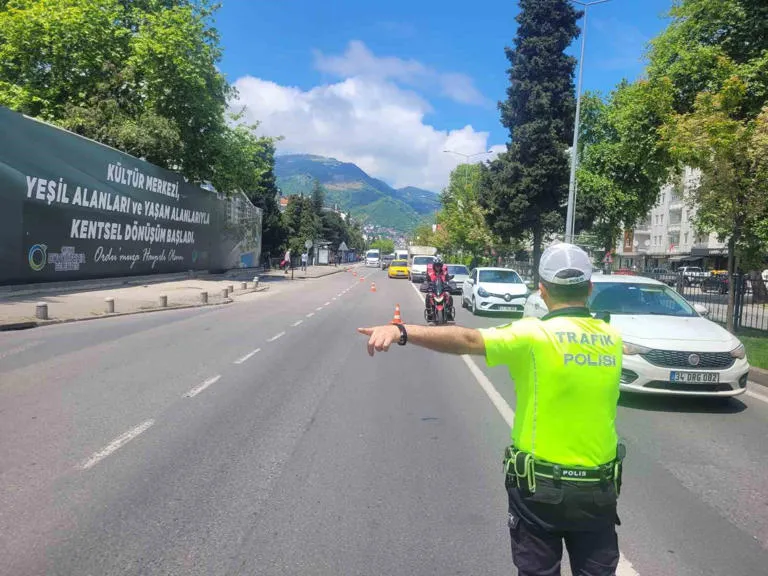 Ordu’da 95 bin 941 sürücüye işlem yapıldı! 