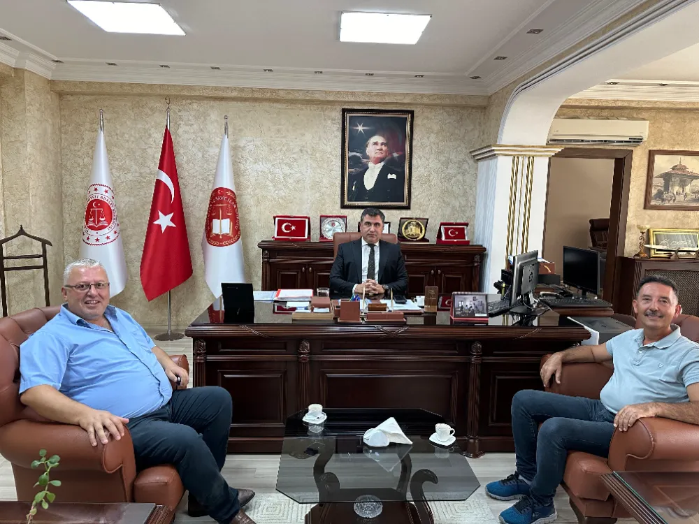 Cumhuriyet Başsavcısı Ormancı’ya, Başkanlardan Adli Yıl ziyareti