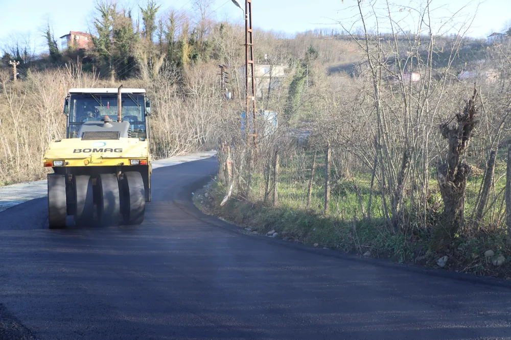 Yaraşlı ve Boztepe’ye ulaşım sağlayan alternatif yolda sona doğru…
