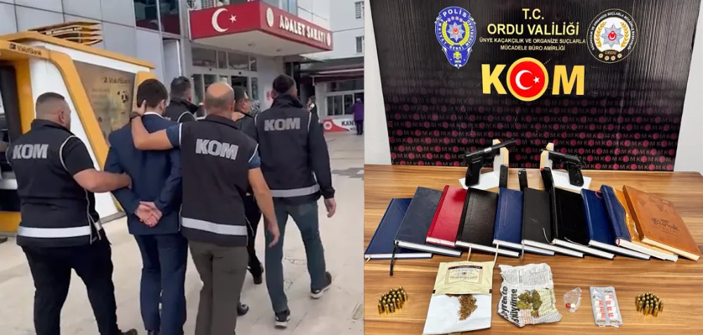 Ünye’de tefecilik ve silah ticareti operasyonu; 2 tutuklama!