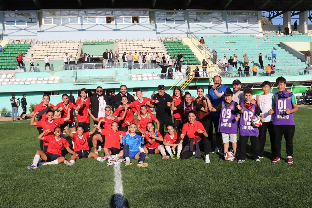 Ünye Kadın SK, Antalya ekibini 2-1 yendi  