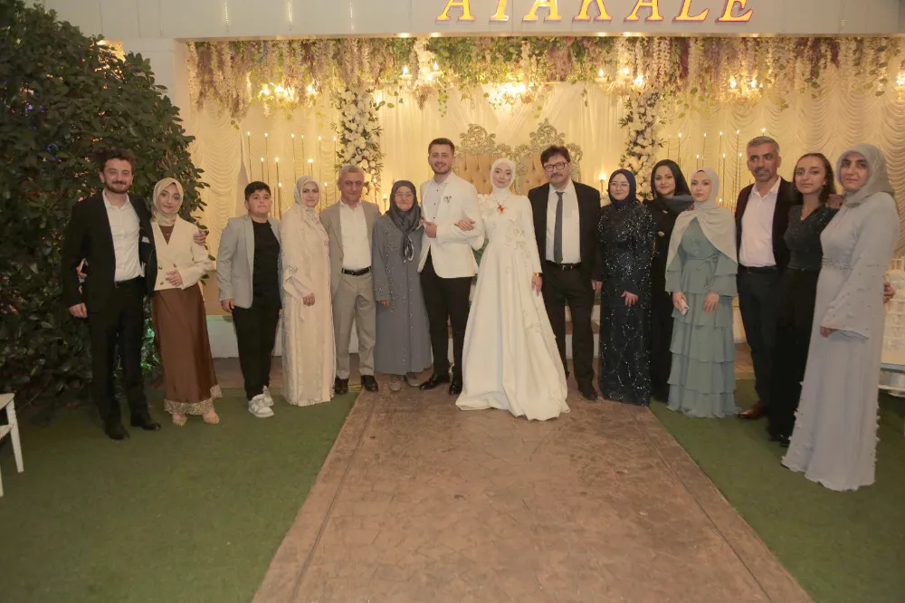 Çalık ve Çıraklı ailelerinin mutlu günü