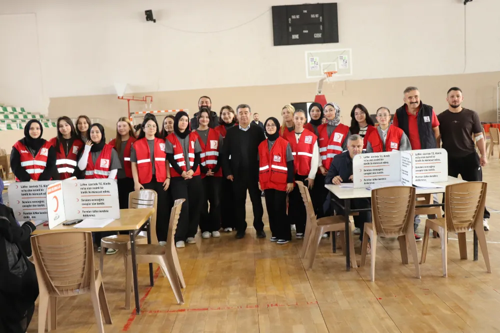 Ünye Mustafa Rakım Lisesi’nden 209 ünite kan bağışı