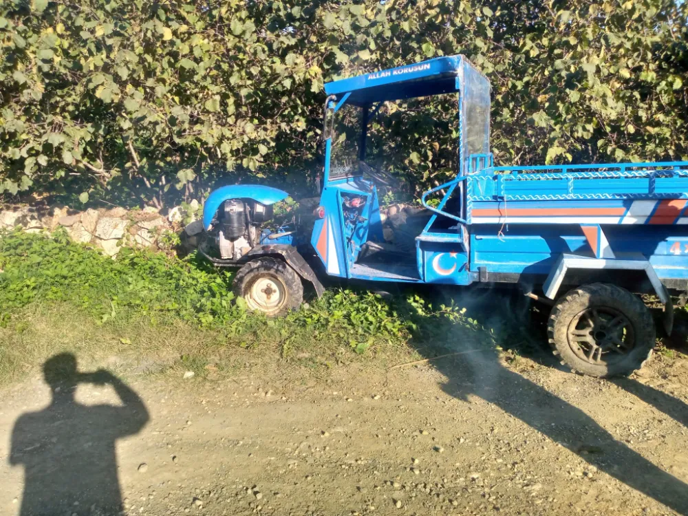 İnkur’da pat pat kazası; karı koca yaralandı