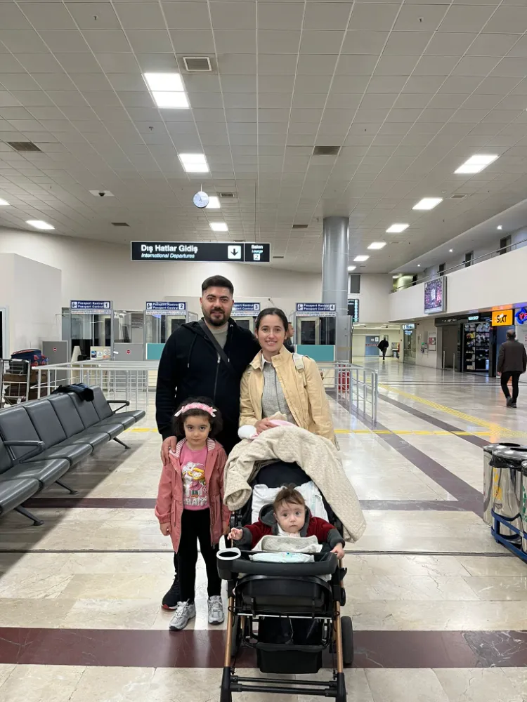 Gökçe Bebek, tedavi için yola çıktı