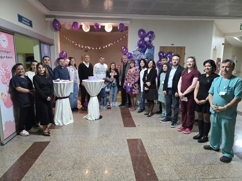 Prematüre bebekler için Ünye’de farkındalık etkinliği