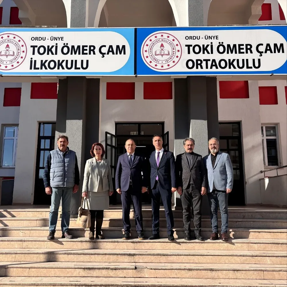 Müdür Alan, TOKİ Ömer Çam İlk/Ortaokulu’nda… 