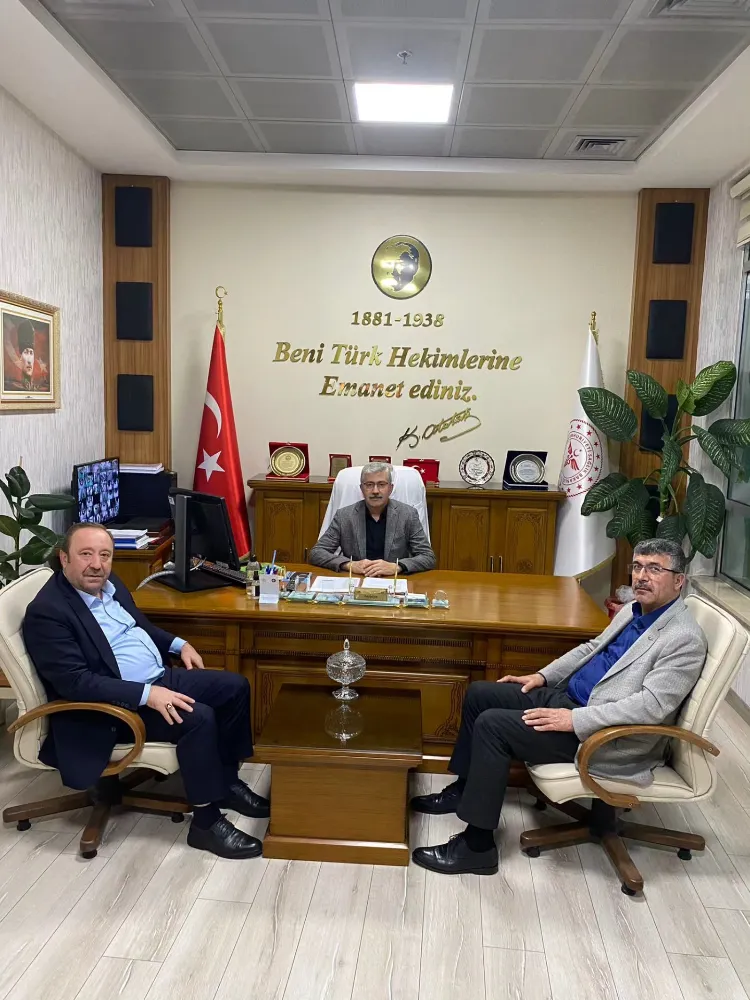 Toçbir-Sen Heyeti’nden Başhekimi Dündar’a ziyaret 