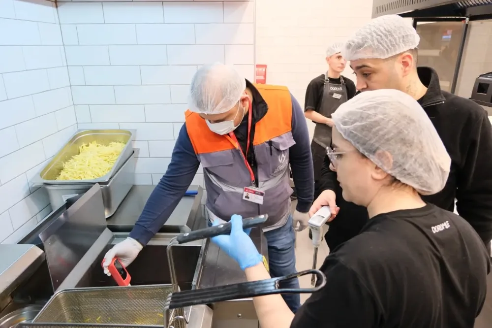 Altınordu’da gıda işletmelerinde atık yağ denetimi