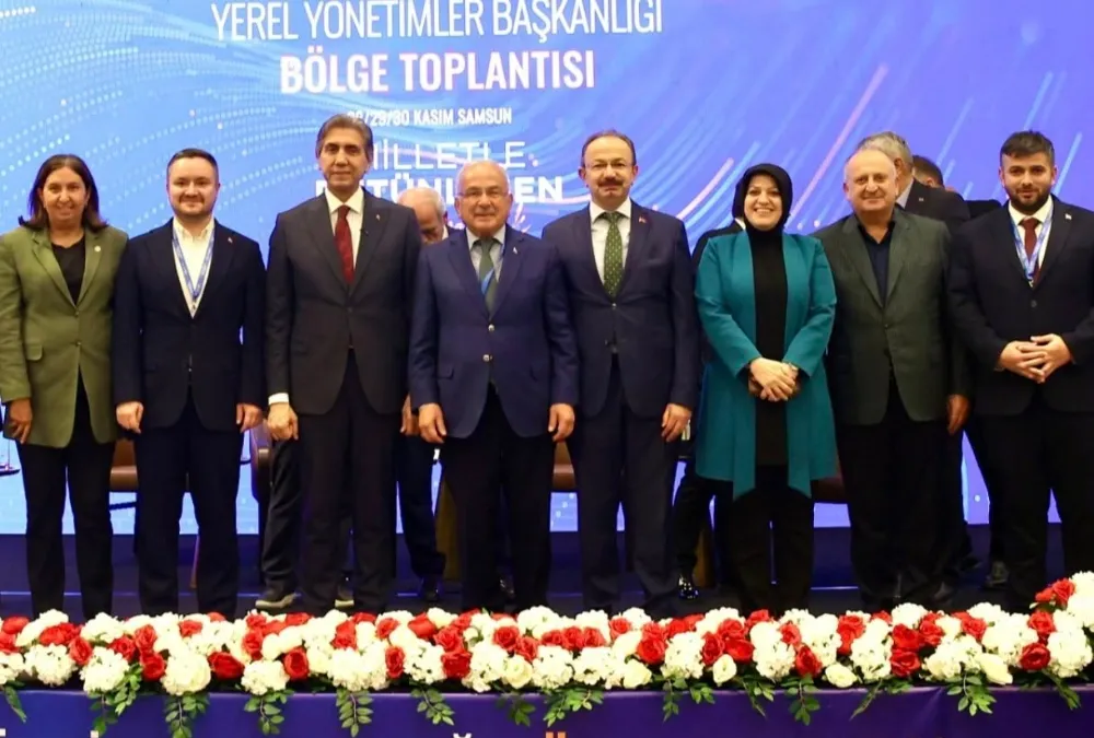 Tavlı, Yerel Yönetimler Bölge Toplantısı için Samsun’da