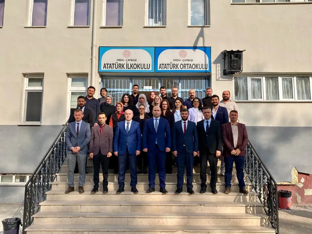 Çaybaşı’nda eğitime destek… 