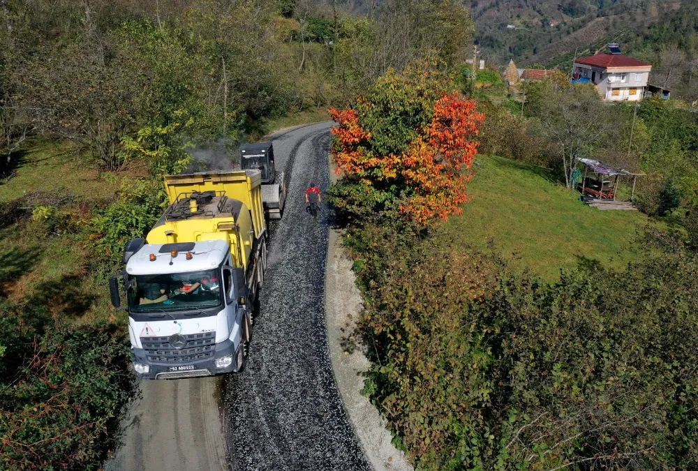 Perşembe Tepeköy Mahallesi asfaltlandı