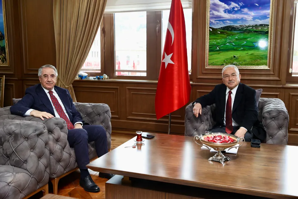 Mücahit Yanılmaz’dan Başkan Hilmi Güler’e ziyaret… 