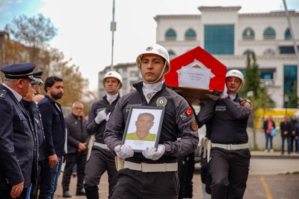 Fatsa’da polis memuru toprağa verildi  