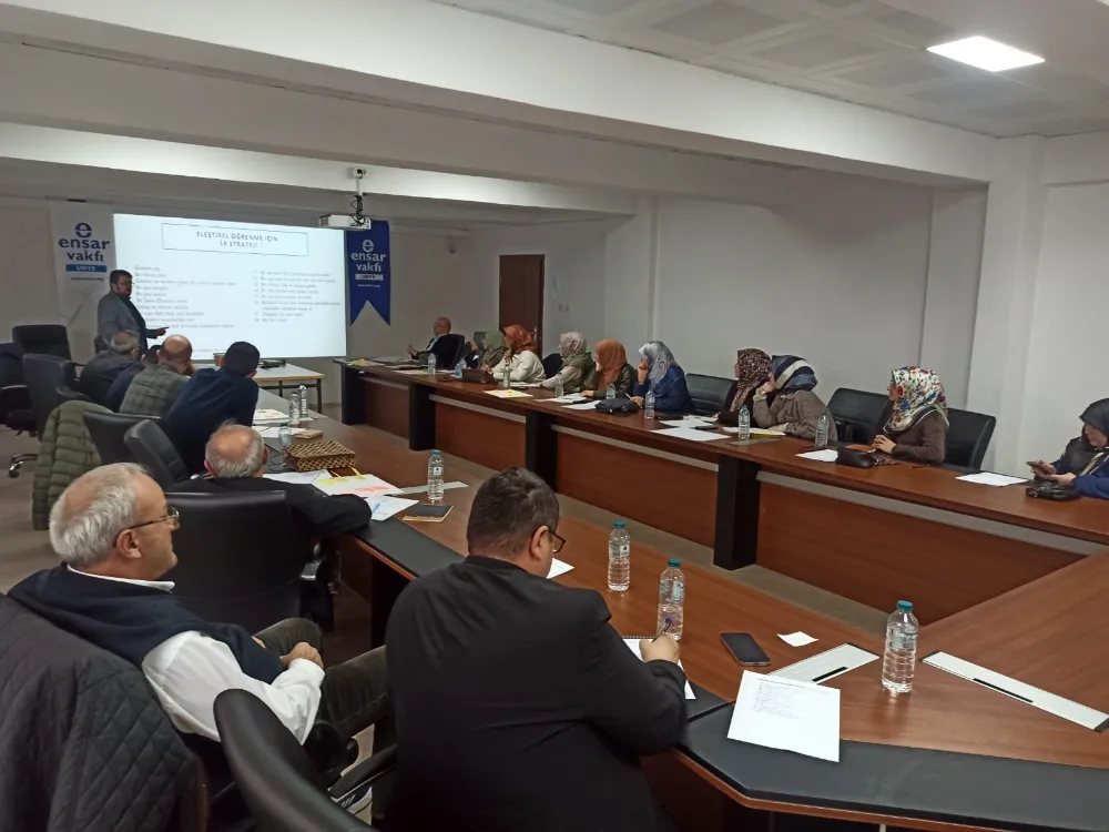 Ünye’de “Öğretmen Gelişim Atölyesi” ilgi gördü