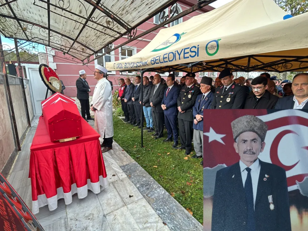 Kıbrıs Gazisi Şaban Güneş, son yolculuğuna uğurlandı