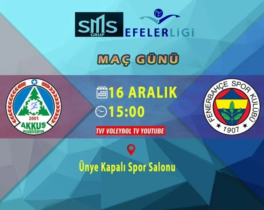 Akkuş’un Efeleri, Fenerbahçe Medicana karşısında sürpriz peşinde