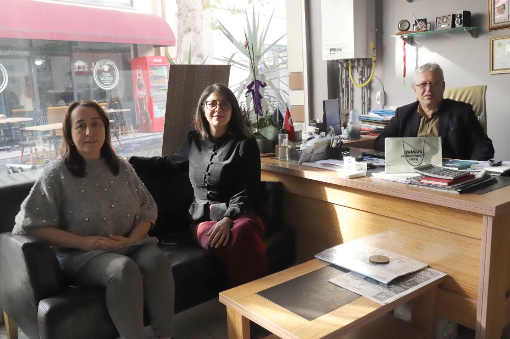 Ünye Yaman Kuyumculuk’tan Ünye Kent Gazetesi’ne 17. yıl ziyareti