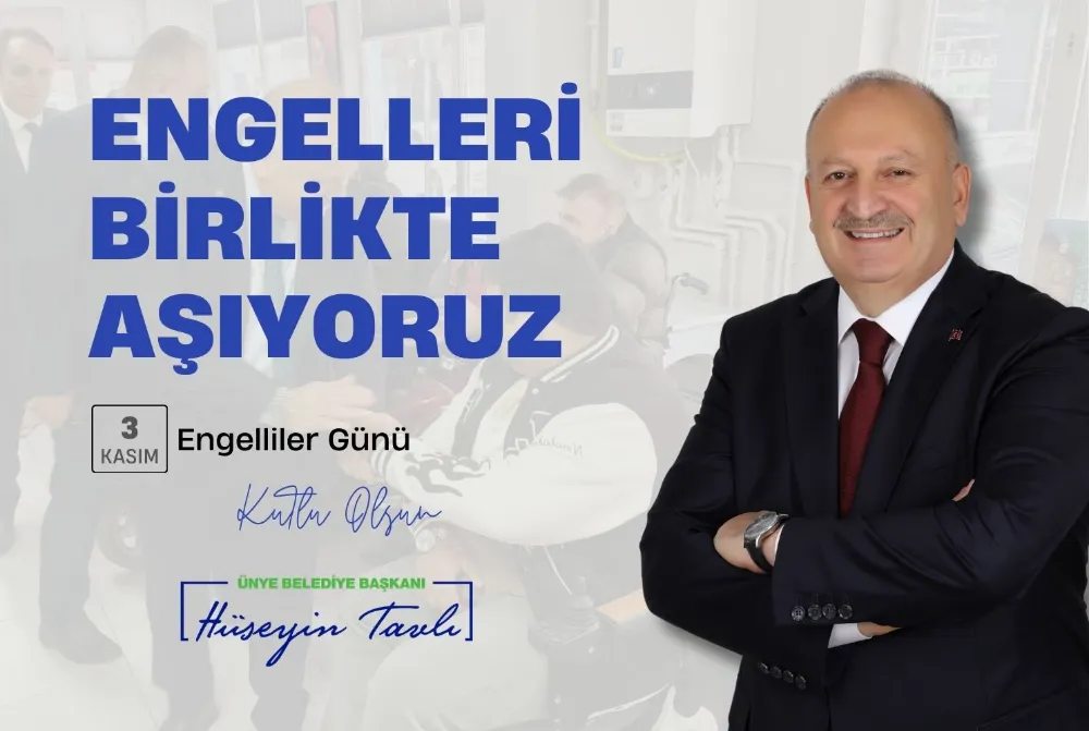 Başkan Tavlı: “Engelsiz bir yaşam için kapsayıcı adımlar atıyoruz”