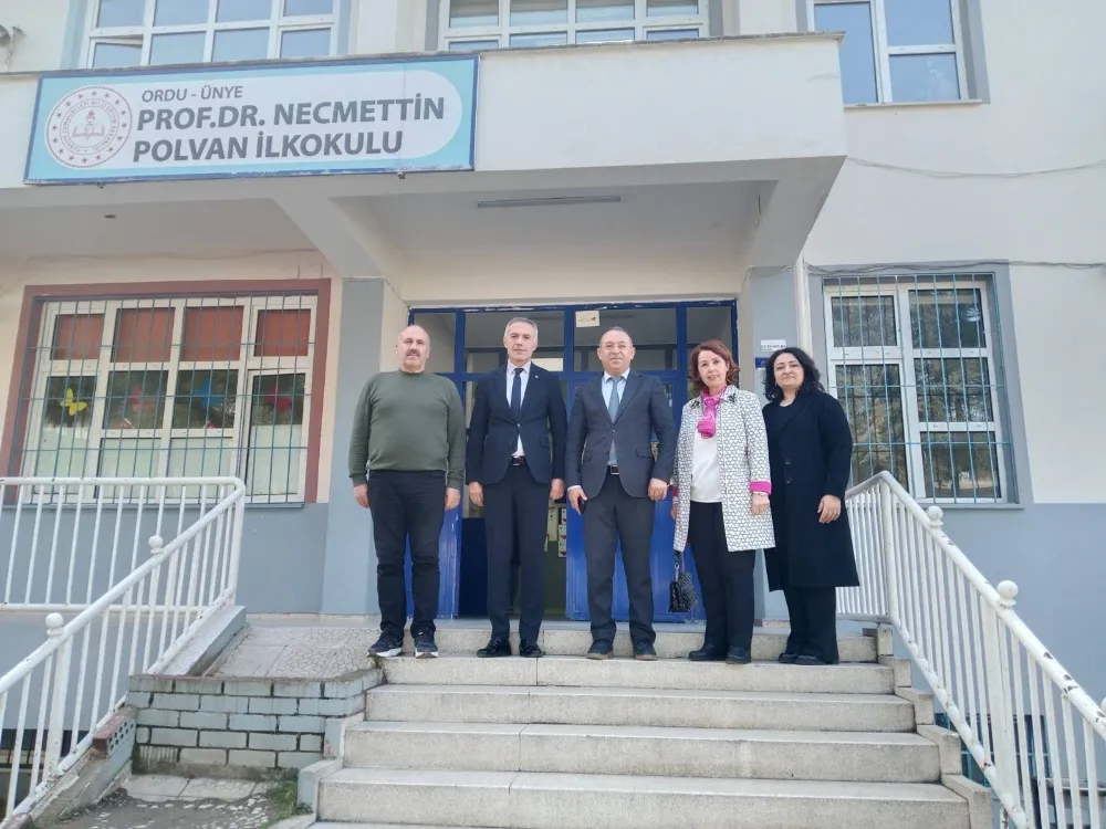 Ünye’de eğitim camiasını yasa boğan ziyaret