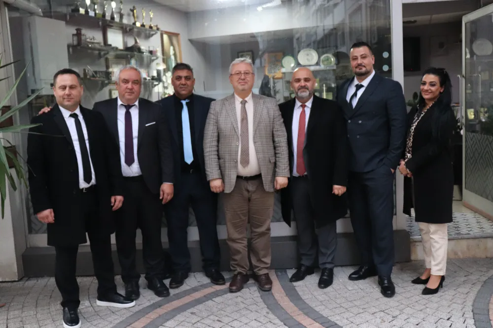 Uluslararası Girişimciler Derneği’nden Ünye Kent Gazetesi’ne ziyaret