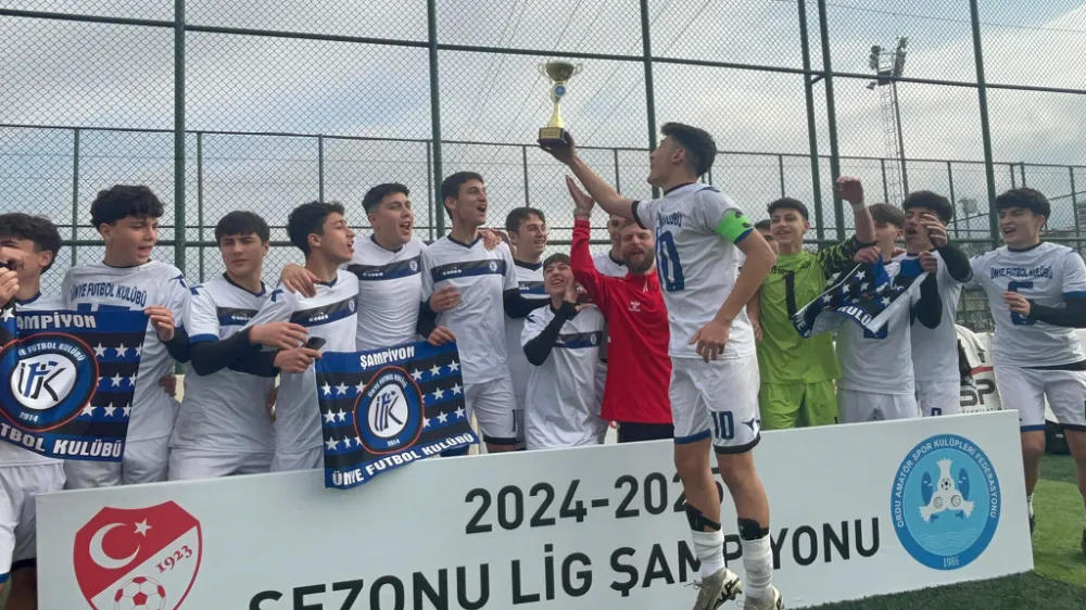 Şampiyon ÜFK’ya Başkan Tavlı’dan tebrik!