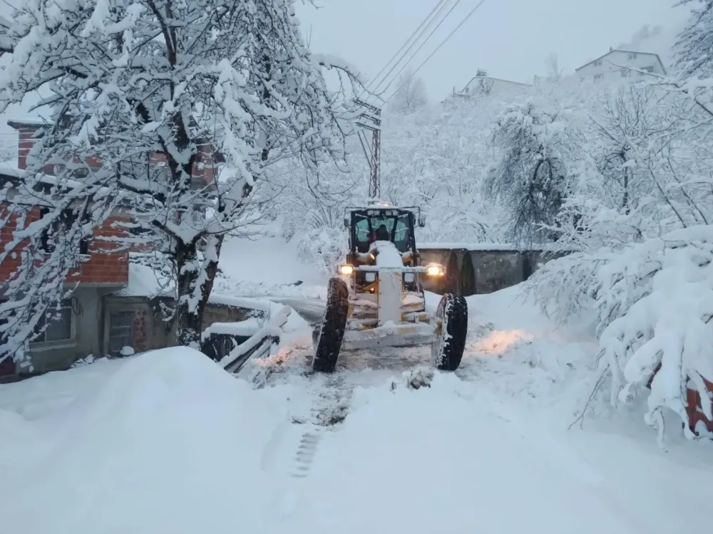 Ordu’da ekipler karla mücadele için sahada!