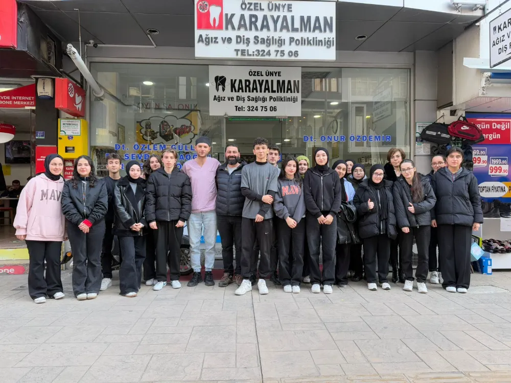 Mustafa Rakım öğrencileri meslekleri yerinde tanıyor… 