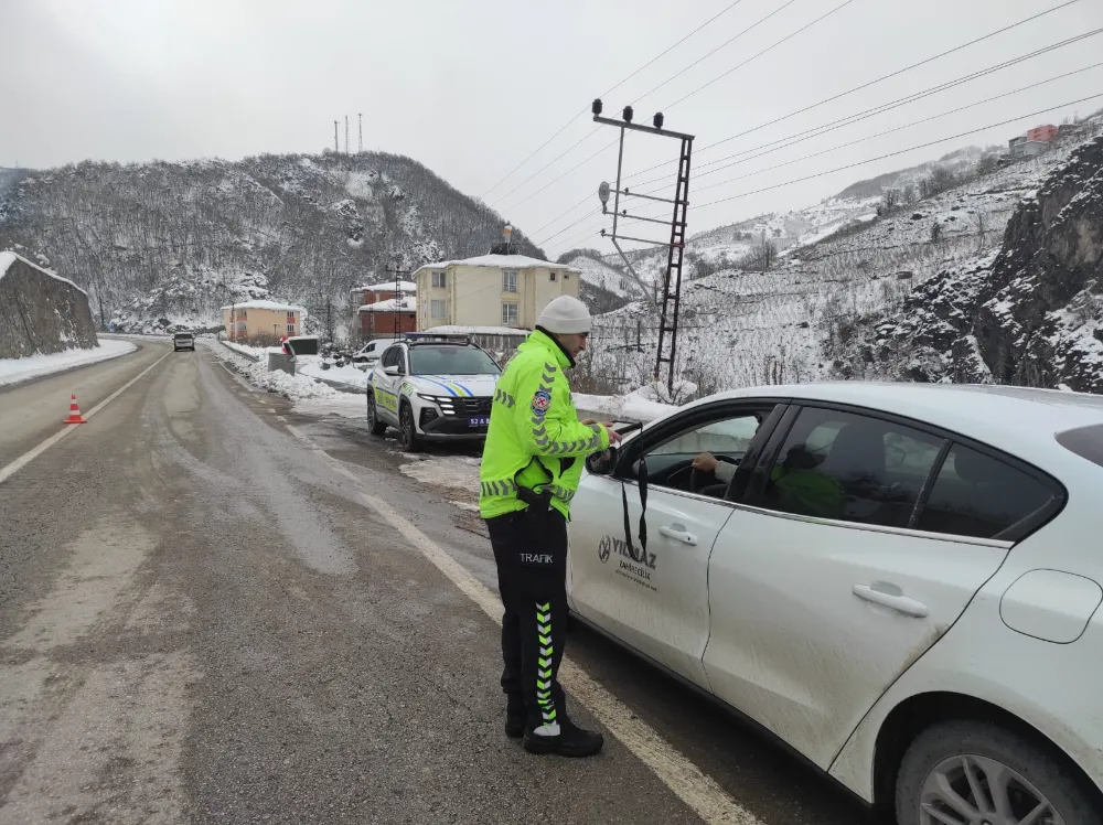 Ordu’da 864 sürücüye aşırı hızdan ceza!