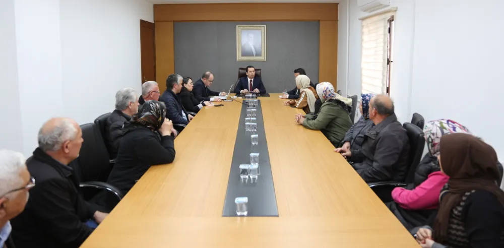 Kaymakam Işık, halk gününde vatandaşlarla buluştu