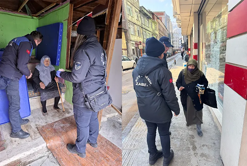 Ordu’da dilencilere operasyon