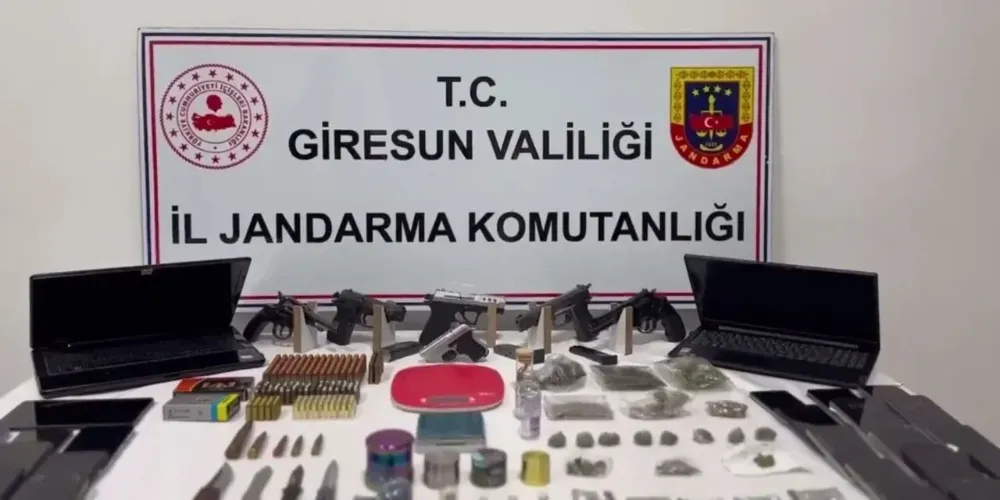 Giresun merkezli Ordu dahil 9 ilde uyuşturucu operasyonu!