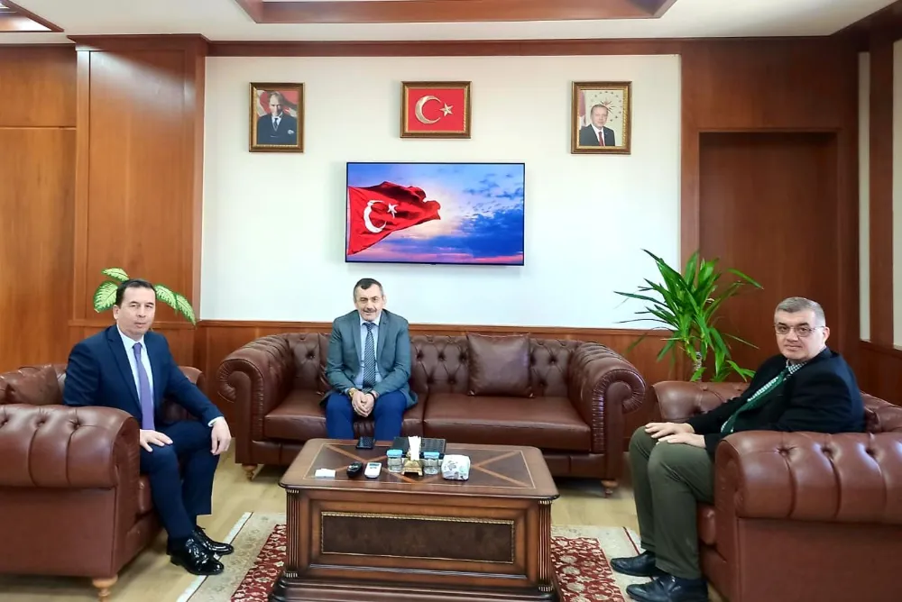 Kaymakam Işık’a İl Nüfus Müdürü Mercan’dan ziyaret